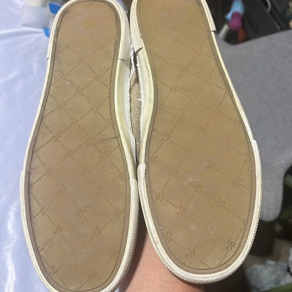 Jack Rogers Gold Tucker Slip-on Sneakers size 8 - Picture 2 of 4